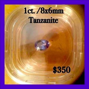 1 Ct. Tanzanite Gemstone